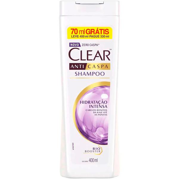Shampoo Clear Men Hidratacao Intensa 400 Ml