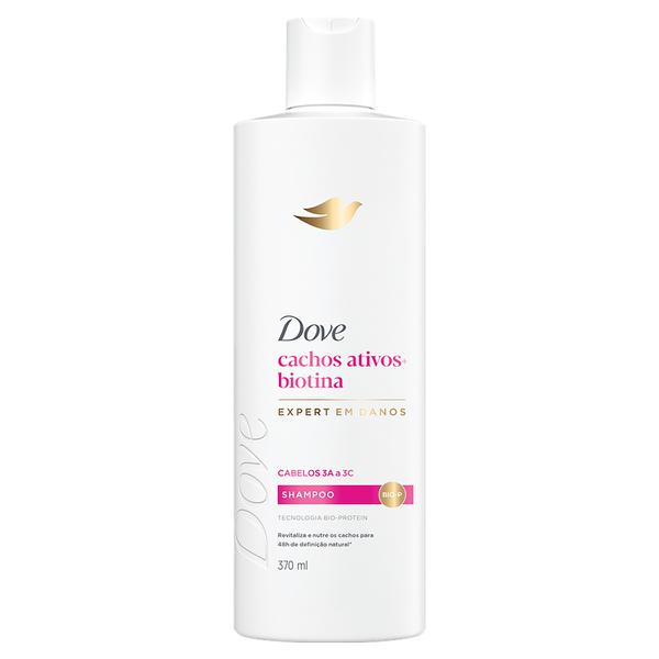 Shampoo Dove Cachos Ativos Biotina 370 Ml