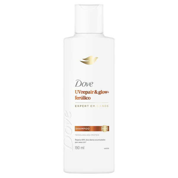 Shampoo Dove Uvrepair Glow Ferulico 190ml
