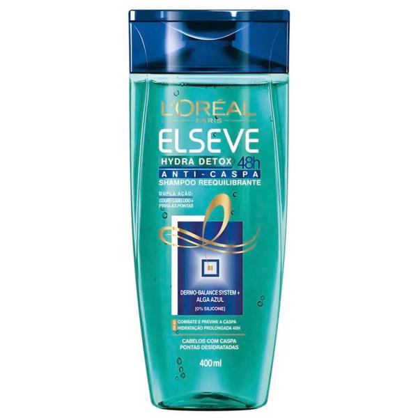 Shampoo Elseve Anticaspa Big Hydra Detox 400ml