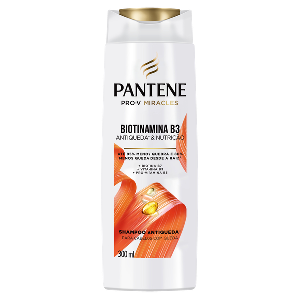 Shampoo Pantene Big Biotinamina 300ml