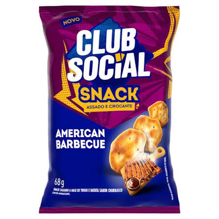 Snack Club Social American Barbecue 68g