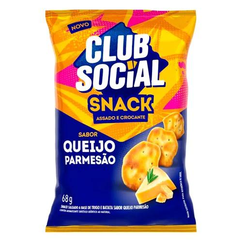 Snack Club Social Queijo Parmesao 68g