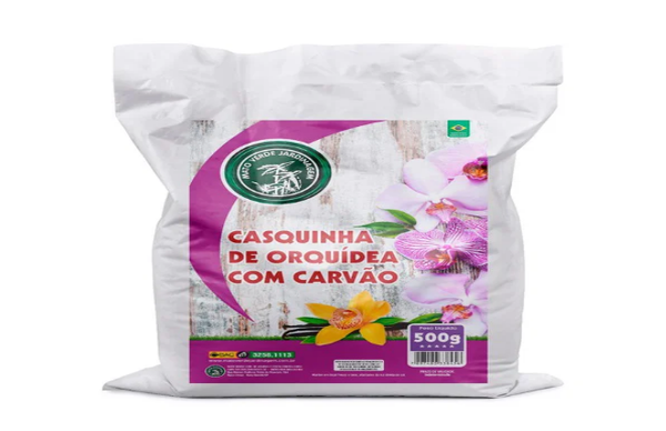 Substrato Casquinha De Orquidea C/ Carvao 500gr