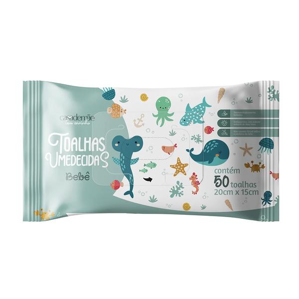 Toalhas Umedecida Casademae 50un
