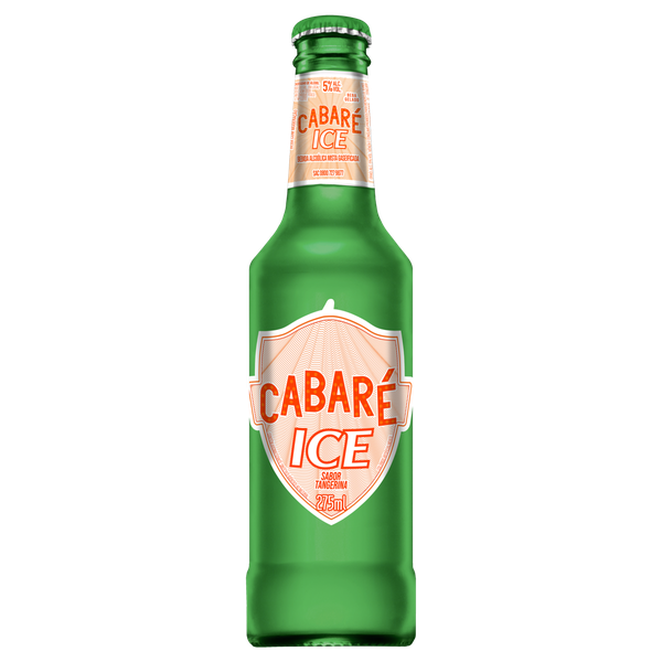 Vodka Cabare Ice Frutas Tangerina 275 Ml