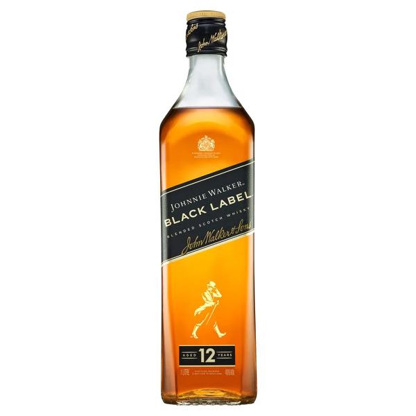 Whisky Johnnie Walker Black 1 Lt