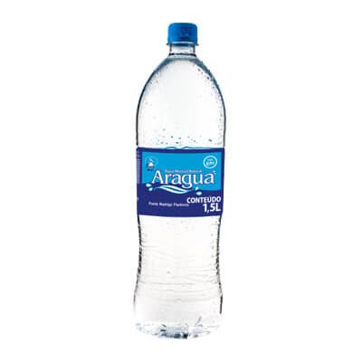 ÁGUA MINERAL ARAGUÁ 1,5L S/G PET LEVÍSSIMA