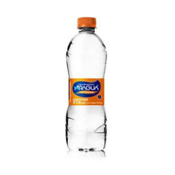 ÁGUA MINERAL ARAGUÁ 510ML C/G PET