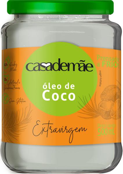 ÓLEO COCO CASA DE MÃE 500ML EXTRA VIRGEM