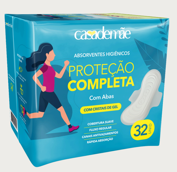 ABSORVENTE CASA DE MÃE C/32 C/A SUAVE