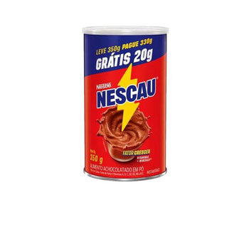 ACHOCOLATADO NESCAU 350G GRÁTIS 20G LT