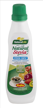 ADOÇANTE NATURAL LIFE 80ML STEVIA