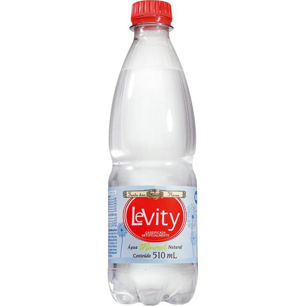 ÁGUA MINERAL LEVITY 510ML C/GÁS