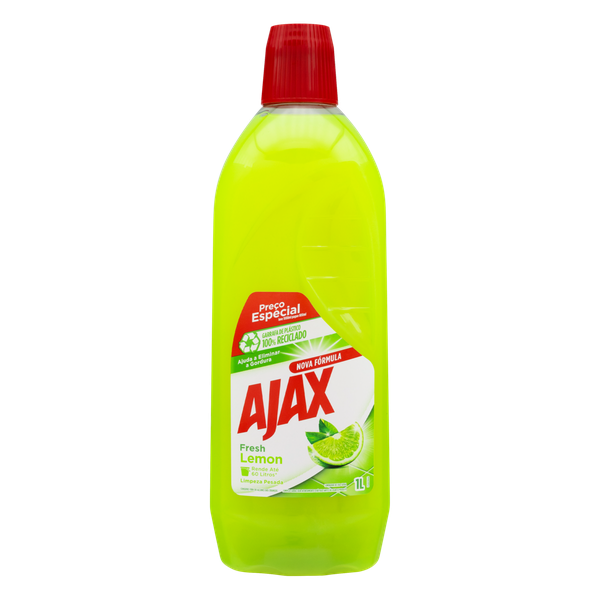 AJAX LIMPEZA PESADA FRESH LV1LPG800ML LIMÃO