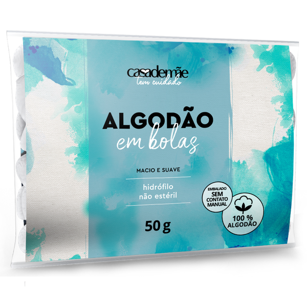 ALGODÃO CASA DE MÃE 50G BOLA