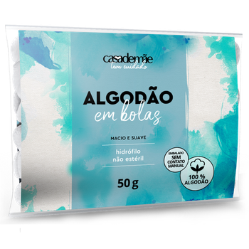 ALGODÃO CASA DE MÃE 50G BOLA