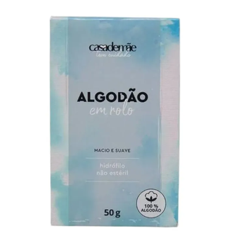 ALGODÃO CASA DE MÃE 50G ROLO