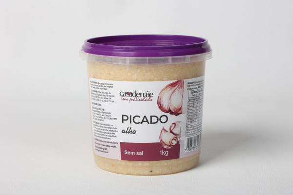 ALHO CASA DE MÃE 1KG PICADO