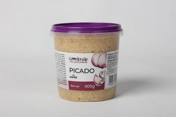 ALHO CASA DE MÃE 400G PICADO