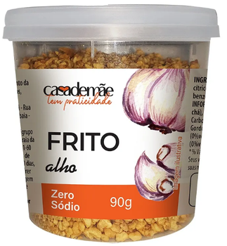 ALHO CASA DE MÃE 90G FRITO