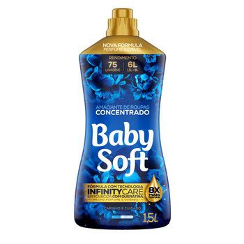 AMACIANTE BABY SOFT CONCENTRADO 1,5L CARINHO