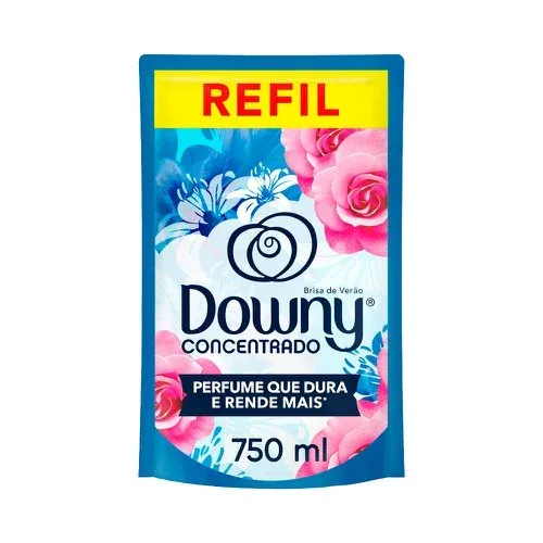 AMACIANTE DOWNY 750ML SC REFIL BRISA DE VERÃO