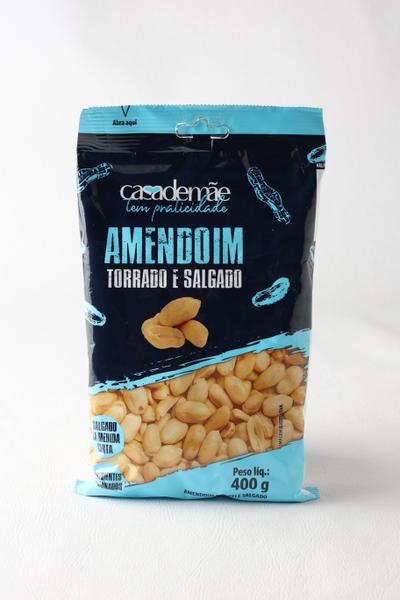 AMENDOIM CASA DE MÃE 400G SALGADO