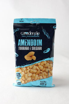 AMENDOIM CASA DE MÃE 400G SALGADO