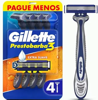 APARELHO GILLETTE PRESTO3 PAGUE MENOS EXTRA SUAVE