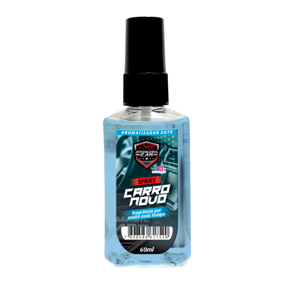 AROMATIZADOR AROMASIL 60ML SPRAY CARRO NOVO
