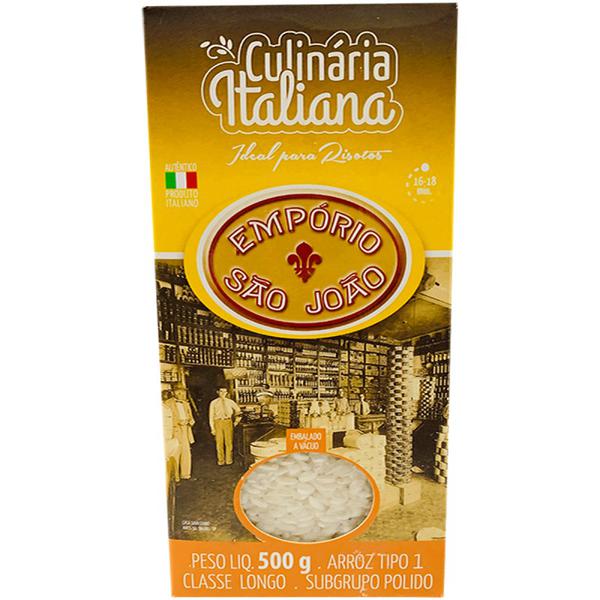 ARROZ EMPÓRIO SÃO JOÃO 500G CULINÁRIA ITALIANA