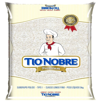 ARROZ TIO NOBRE 5KG PREMIUM