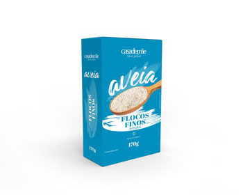 AVEIA CASA DE MÃE 170G FLOCOS FINOS