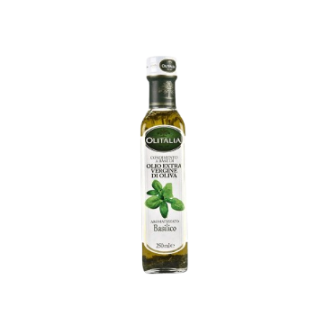 AZEITE OLITALIA 250ML VD MANJERICÃO