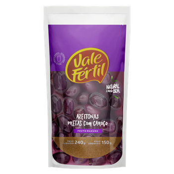 AZEITONA PRETA VALE FERTIL 150G SC