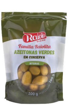 AZEITONA VERDE RAIOLA 100G SC