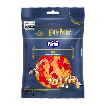 BALA GEL FINI 70G HARRY POTTER RAIO