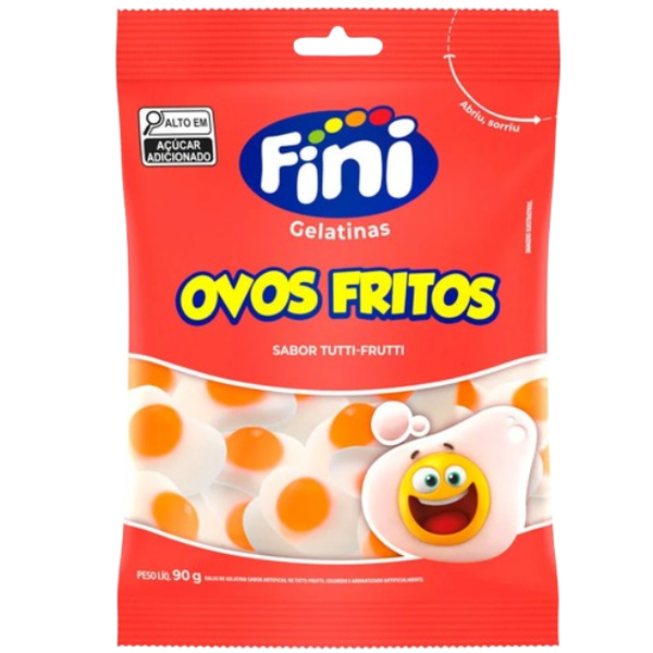BALA GELATINA FINI 80G OVOS FRITOS
