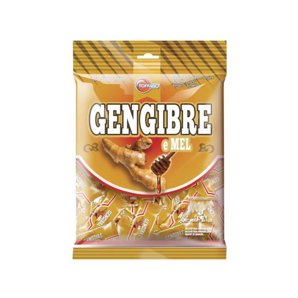BALA TOFFANO 100G DURA GENGIBRE