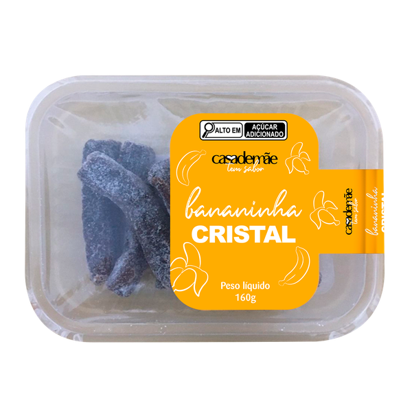BANANINHA CASA DE MÃE 160G CRISTAL