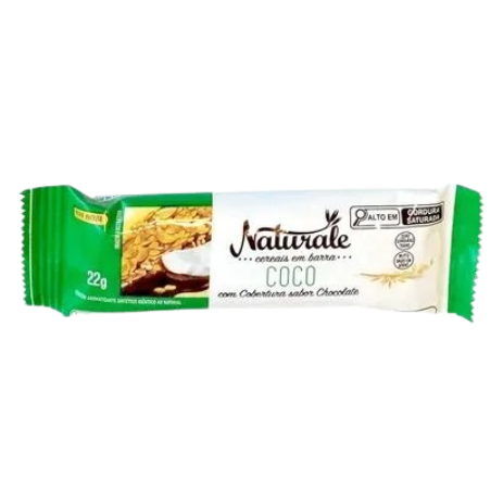BARRA NATURALE 22G COCO C/CHOCOLATE