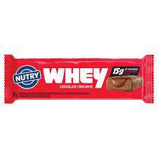 BARRA NUTRY WHEY 50G 15G PROTEÍNA CHOCOLATE CROCANTE