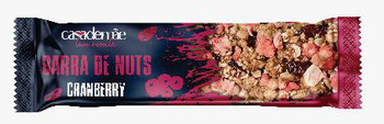 BARRA NUTS CASA DE MÃE 30G CRANBERRY