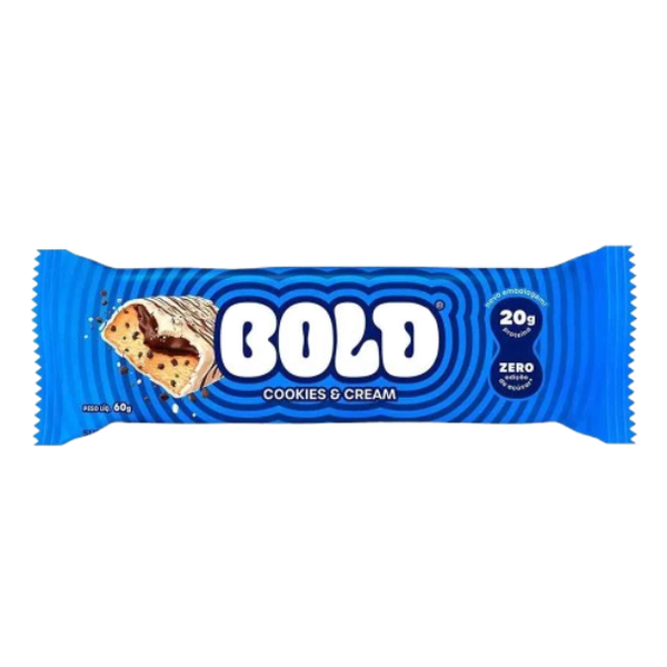 BARRA PROTEÍNA BOLD 60G COOKIES E CREAM