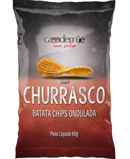BATATA CASA DE MÃE 60G ONDULADA CHURRASCO