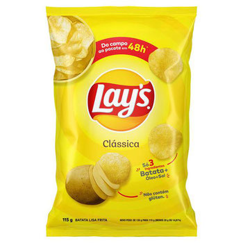 BATATA LAYS 115G CLÁSSICA