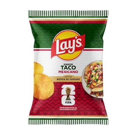 BATATA LAYS 62G FIFA TACO MEXICANO