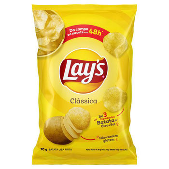 BATATA LAYS 70G CLÁSSICA