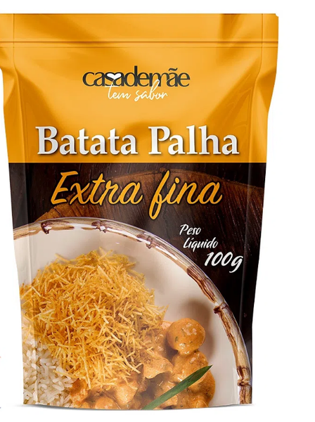 BATATA PALHA CASA DE MÃE 100G EXTRA FINA